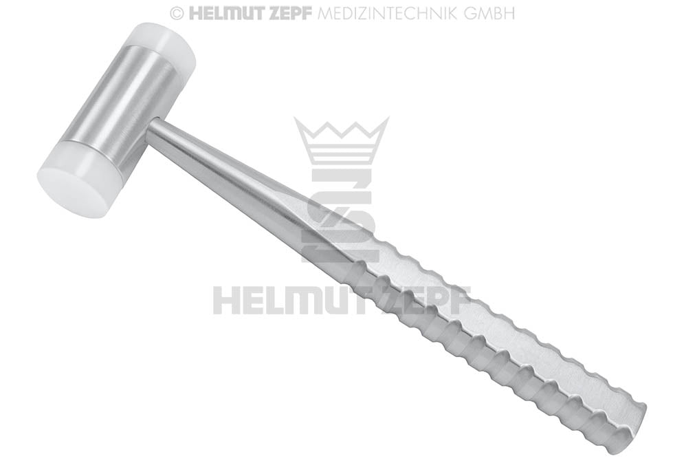 Mallet with Exchangeable Plastic Inserts - 100 g | Helmut Zepf No. 41.501.01AS
