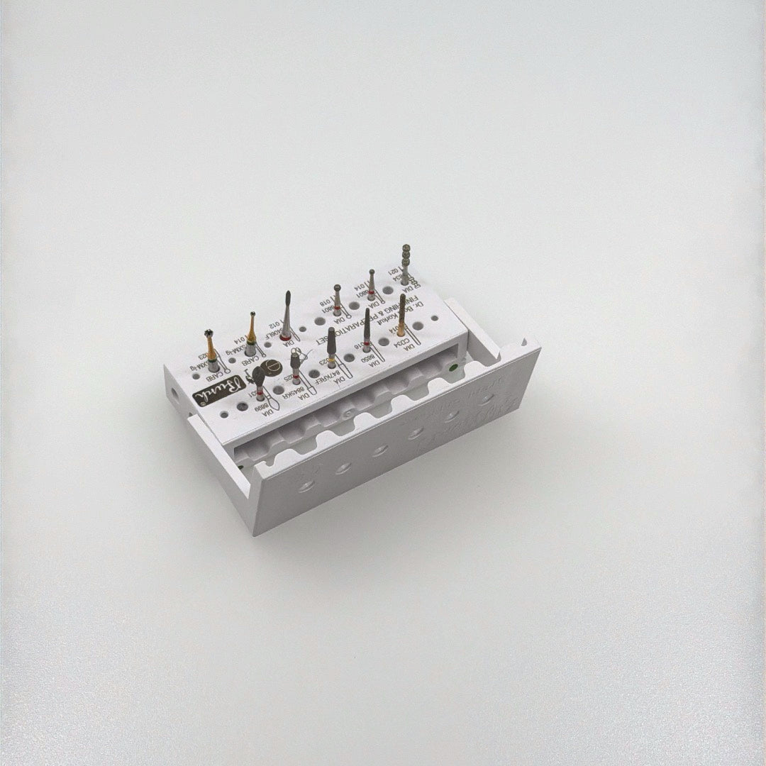 Dental Bur Finishing & Preparation Set by Dr. Bora Korkut | Busch Mfg. No. 5431
