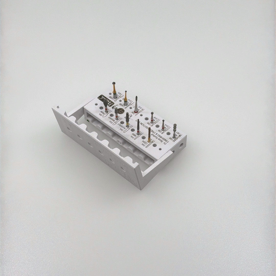 Dental Bur Finishing & Preparation Set by Dr. Bora Korkut | Busch Mfg. No. 5431