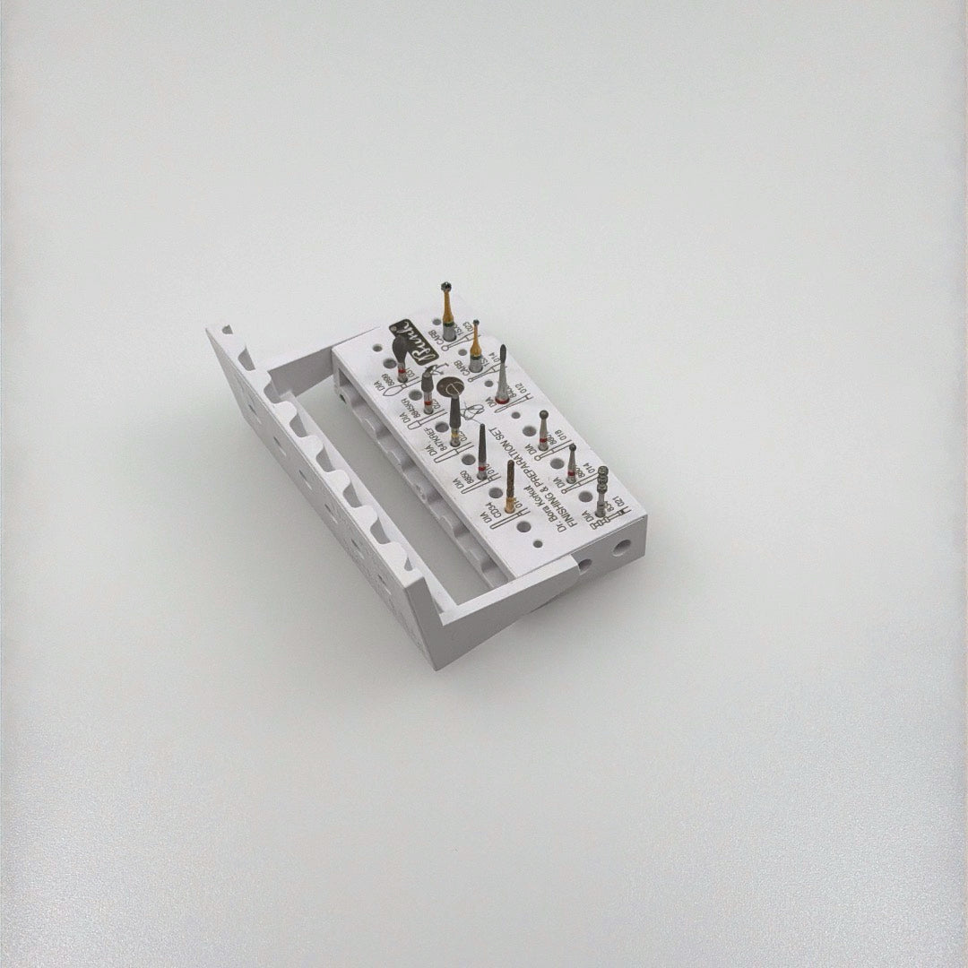 Dental Bur Finishing & Preparation Set by Dr. Bora Korkut | Busch Mfg. No. 5431