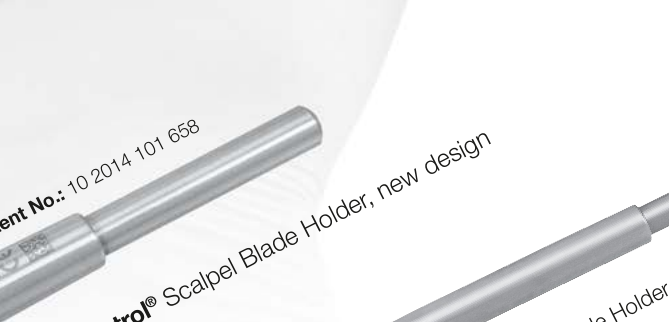 Helmut Zepf 46.007.02 Drop-Control Scalpel Blade Holder Original Design