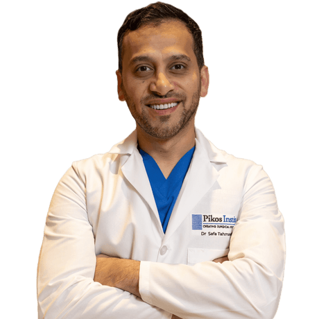 Dr. Safa Tahmasebi at Pikos Institute using Helmut Zepf instruments for full-arch implant procedures