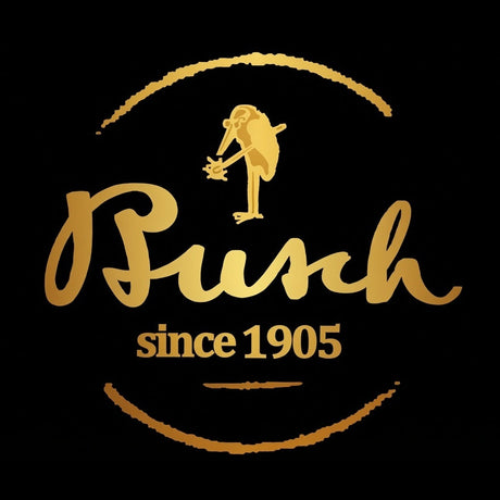 Busch since 1905 logo, trusted manufacturer of the 557 Bur for cavity preparation and restorative dental work