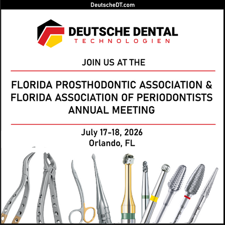 Deutsche Dental Technologien Periotome & Rongeurs at Florida Prosthodontic & Periodontists Meeting July 2026 Orlando