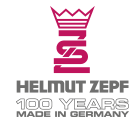 Minimally Invasive Extraction with Helmut Zepf Instruments - 100 Years Made in Germany Logo