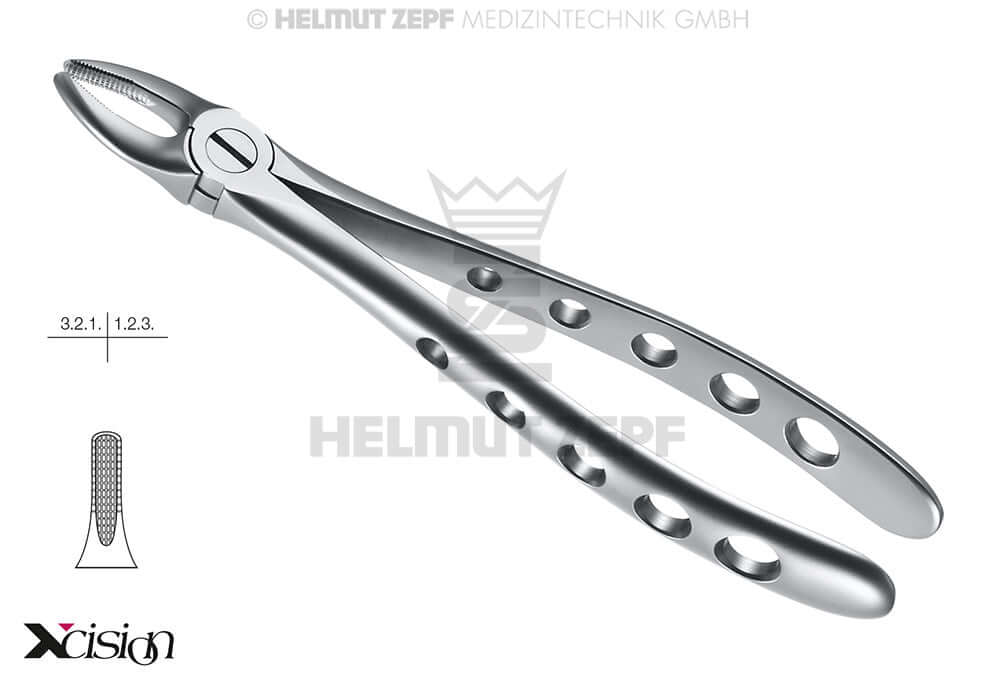 English Pattern Extraction Forceps No. 2