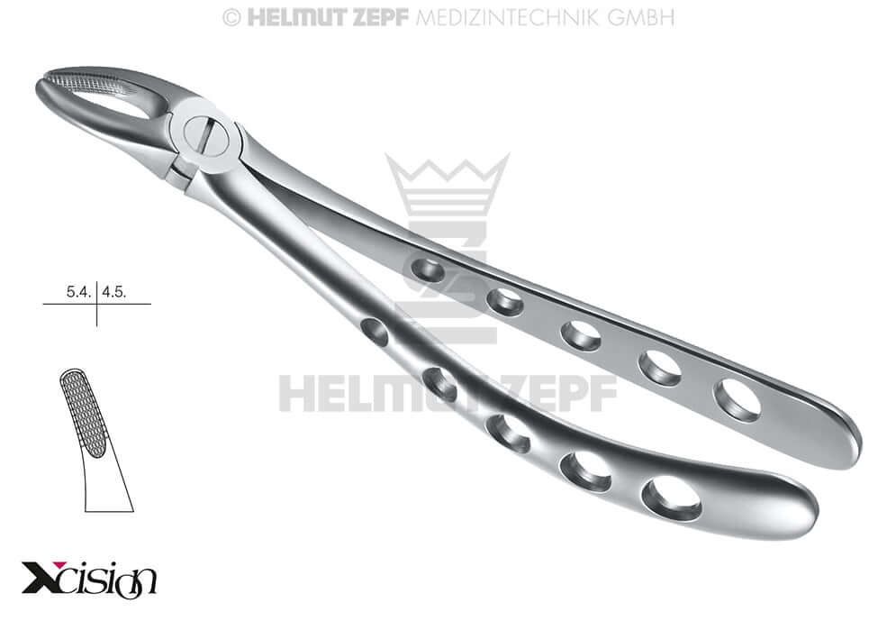 English Pattern Extraction Forceps No. 7
