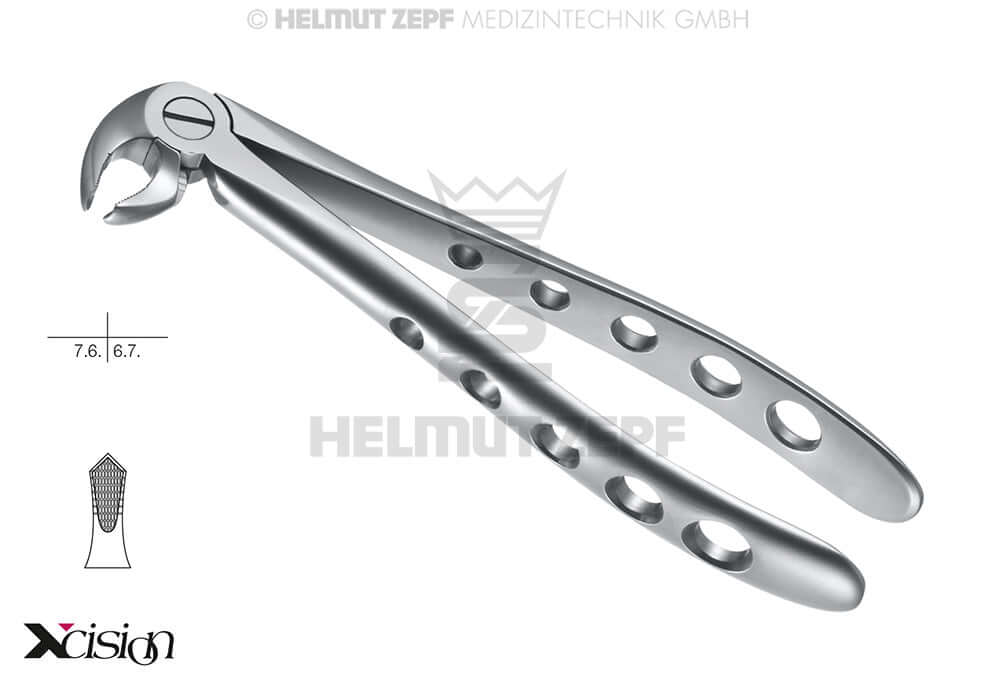 English Pattern Extraction Forceps No. 22
