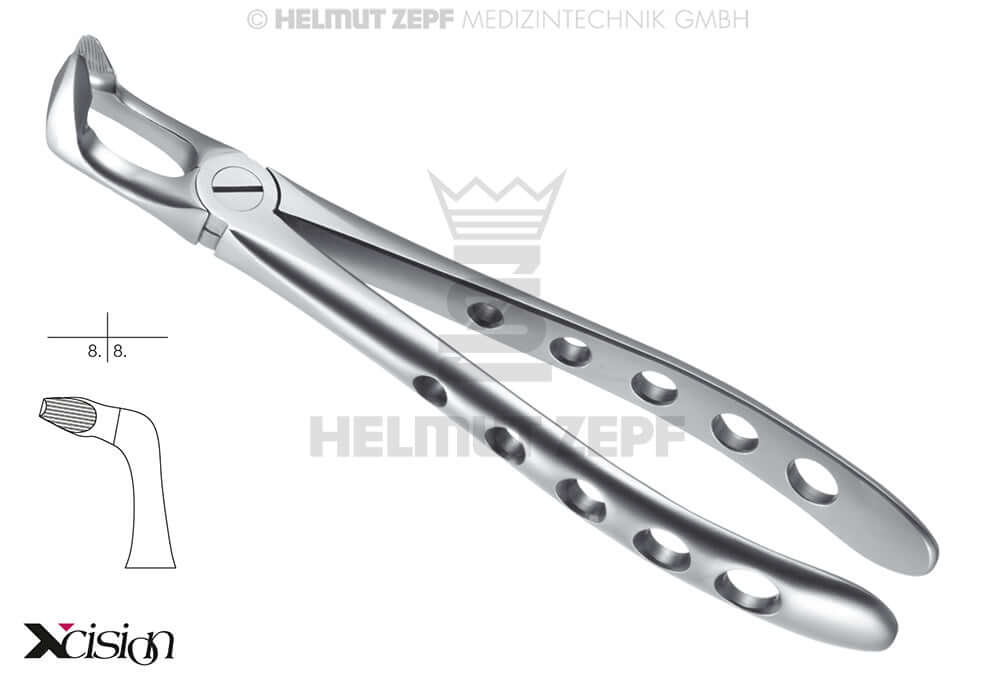 English Pattern Extraction Forceps No. 79