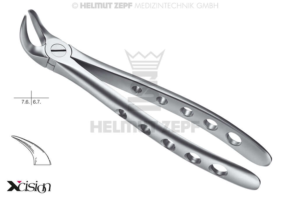 English Pattern Extraction Forceps No. 87