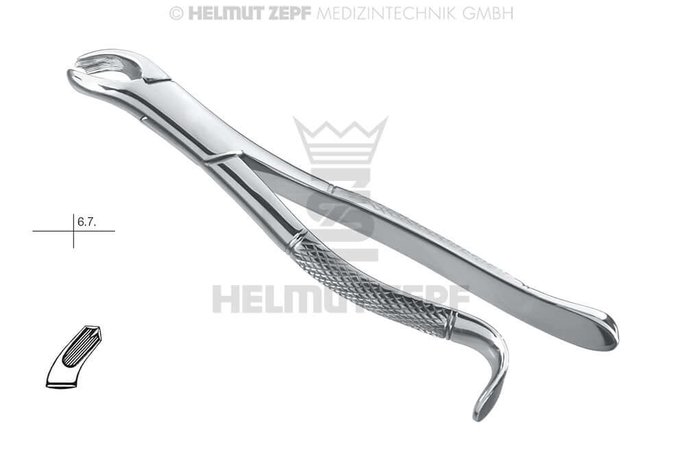 American Pattern Extraction Forceps #18