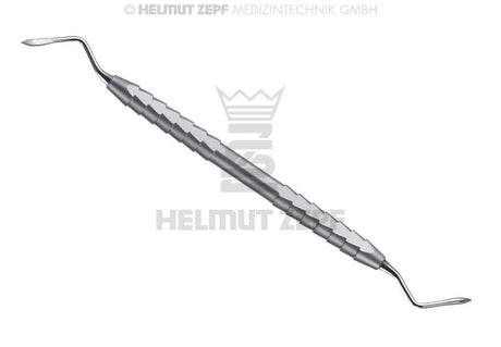 Helmut Zepf Root-Splinter Elevator double-ended surgical instrument in German stainless steel for removing fractured root tips