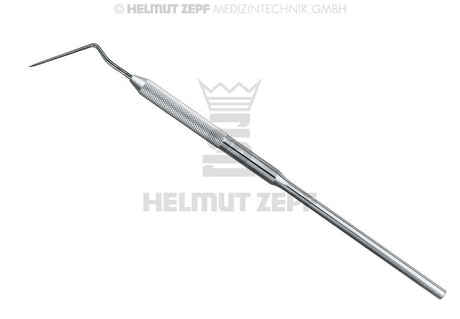 Endodontic Root Canal Spreader by Helmut Zepf for lateral gutta-percha compaction during root canal obturation