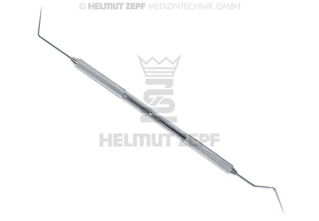 Root Canal Explorers double-ended endodontic instrument by Helmut Zepf for precise canal orifice location