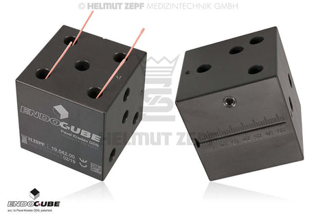 Endodontic Master Cone Organizer EndoCube by Helmut Zepf for precise root canal cone management