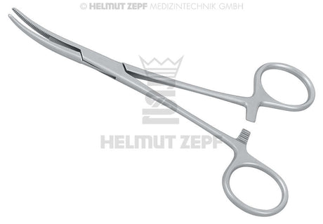 Curved Kelly Hemostatic Forcep for precise vessel clamping in surgery, gynecology, and wound care procedures