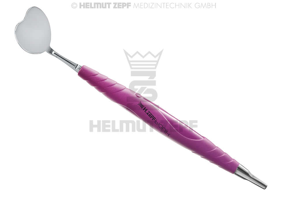 Heart Shaped Ergonomic Mirror Retractor Combo by Helmut Zepf