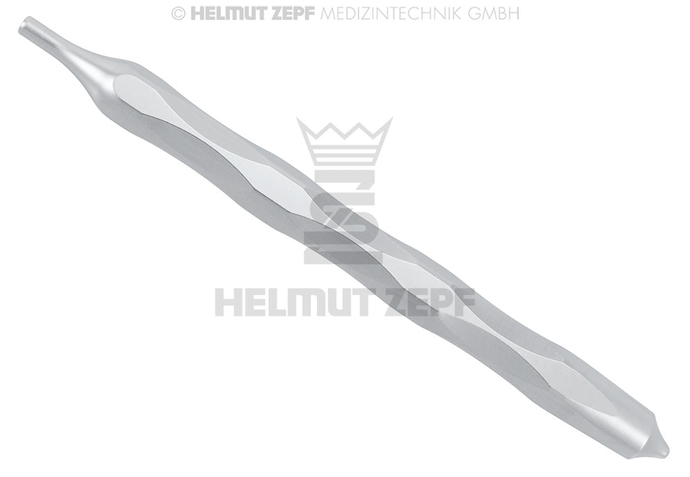 Helmut Zepf Dental Mirror Handles - Ergonomic Stainless Steel Handle for Precision Dental Examinations