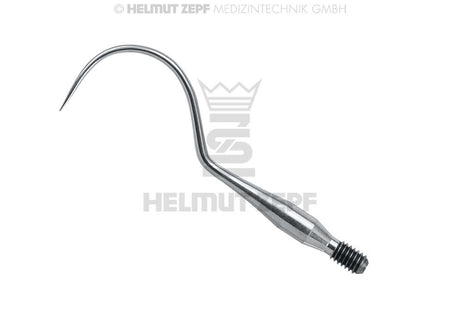 Precision dental explorer tips with M2.5 metric thread, interchangeable design for consistent clinical diagnostic performance