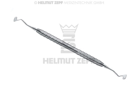 Kirkland Gingivectomy Knife double-ended periodontal instrument with kidney-shaped blade for precise gingival tissue excision