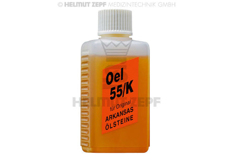 Dental instrument sharpening accessories – Helmut Zepf Oel 55/K Arkansas sharpening stone oil for precision dental tools