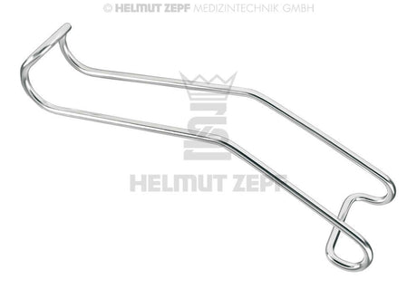 Stainless Steel Dental Lip Retractor by Helmut Zepf for clear oral cavity access during dental procedures
