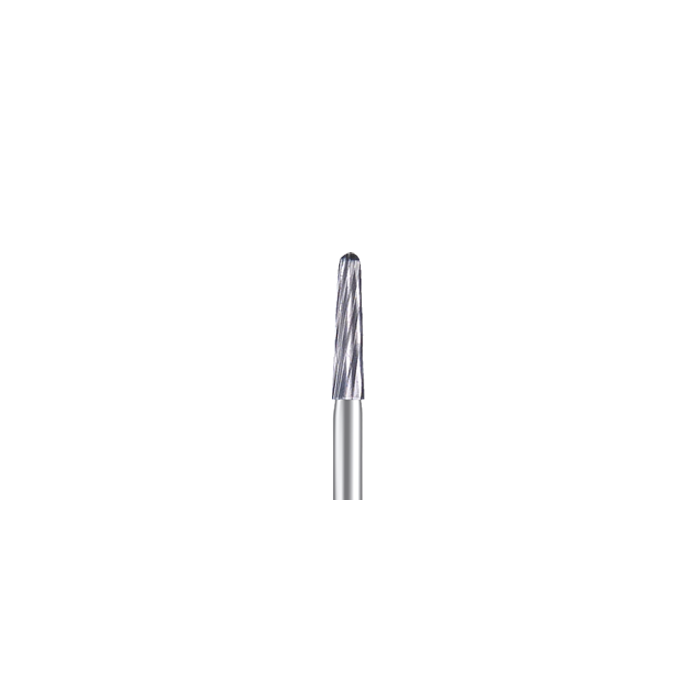 US No. 7675 Bur – Busch Finishing Taper Round Carbide, Made in Germany