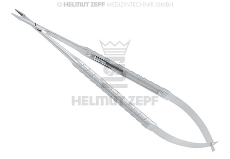 Hold-N-Cut micro needle holder combined with scissors by Dr. Dietmar Weng, Helmut Zepf 41.015.17