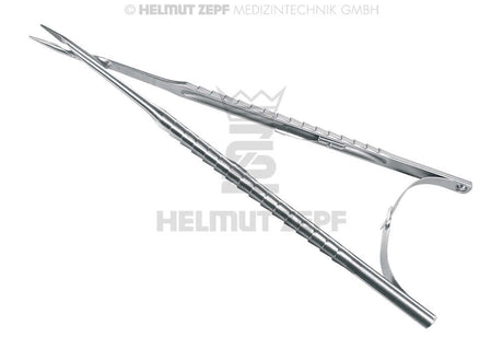 Helmut Zepf German Precision Castroviejo Needle Holder for Microsurgery & Delicate Suturing
