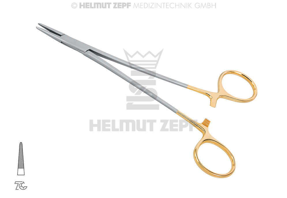 Crile Wood Needle Holder