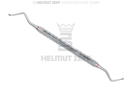 Helmut Zepf double-ended sinus lift curette for precise Schneiderian membrane elevation in sinus augmentation procedures