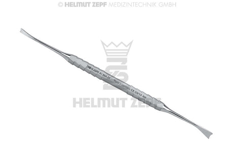 Helmut Zepf gingival retractor instrument double-ended stainless steel dental tool for soft tissue displacement