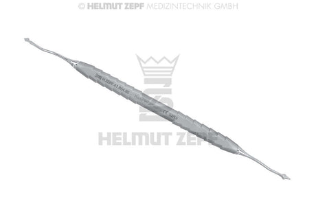Freer Periosteal Elevator by Helmut Zepf, double-ended stainless steel surgical instrument for precise tissue reflection