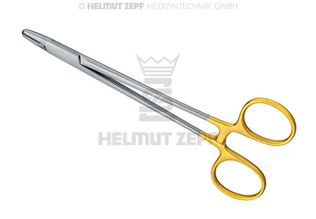 Professional wire sizing pliers with gold-tone handles for precise wire gauge measurement and cable management tasks