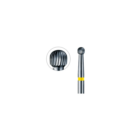 US No. 8006 fine round finishing bur by Busch, made in Germany – Busch No. 41F 018