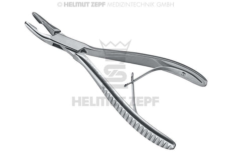 Helmut Zepf Luer bone rongeurs for precise alveolar bone removal in oral surgery and implantology
