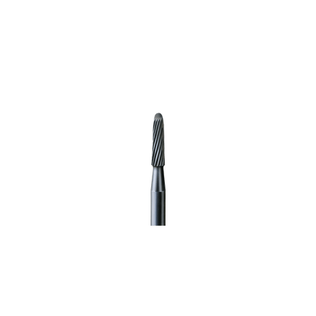 Busch non-cutting tip carbide bur with tapered design for precise cavity preparation and safe dentin removal