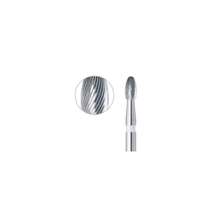 Football Shaped Finishing Carbide Burs by Busch