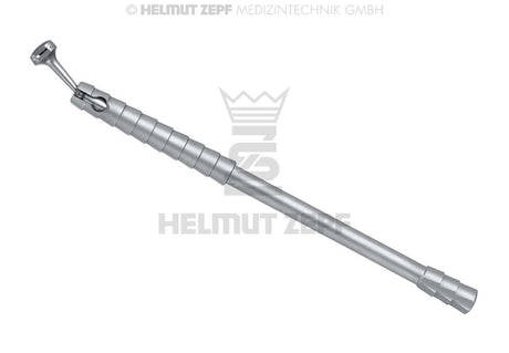 Dental Scalpel Blade Handle 3D with ergonomic ribbed grip and secure blade attachment for precise dental surgical procedures