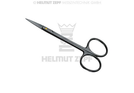 Helmut Zepf straight gum scissors for precise anterior gingival contouring and straight-line incisions – German precision dental instrument
