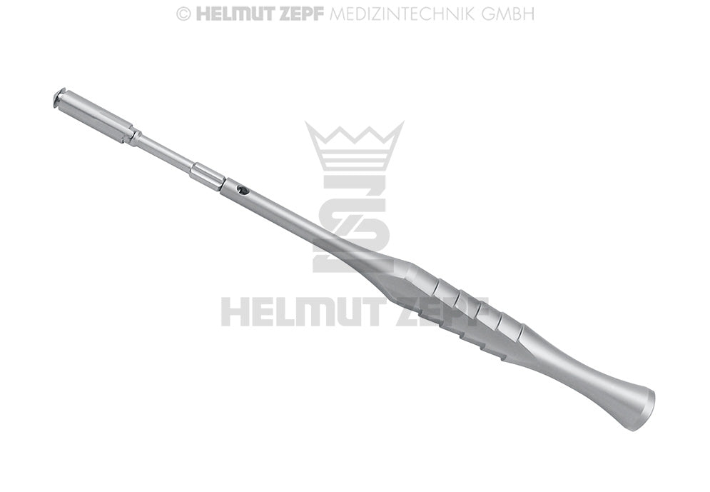 ZEPF bone scraper by Helmut Zepf – premium German autogenous bone harvester for dental implantology