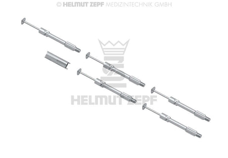 ZEPF bone scraper blades – disposable replacement blades for ZEPF Bone Scraper II by Helmut Zepf Germany