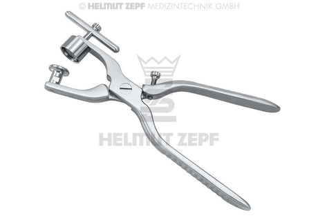ZEPF bone mill surgical-grade precision instrument for oral maxillofacial orthopedic dental implantology bone processing