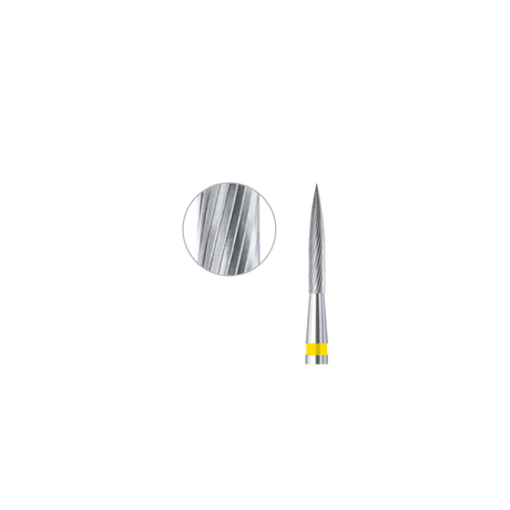 Busch composite finishing bur 48LF fine flame carbide for contouring and finishing composite restorations