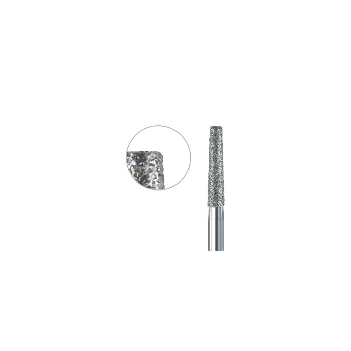 847 Tapered Flat End Diamond Bur by Busch
