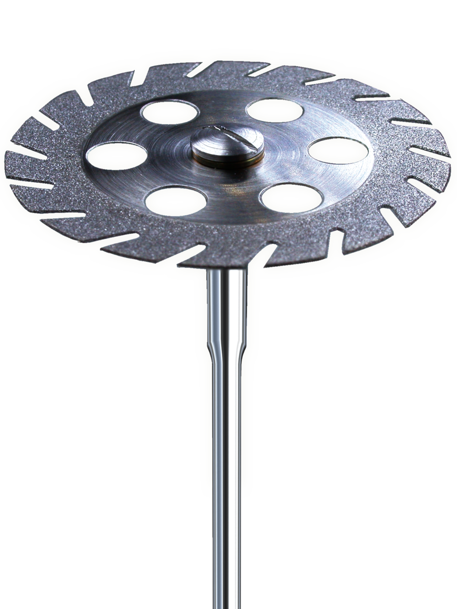911PS for Plaster Model diamond-coated perforated circular saw for dental lab plaster cutting
