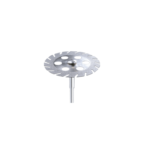 Dental Lab Diamond Disc & Saw Burs by Busch - precision rotary cutting disc with mandrel for dental lab use