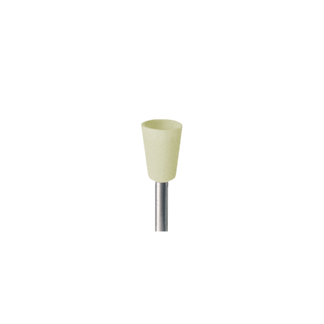 Busch 2 Step Polishers for Composite - cup-shaped dental polisher on mandrel for smooth composite restorations