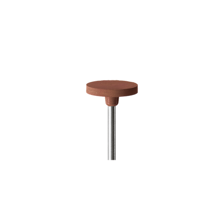 2 Step Dental Laboratory Polishers for Metal Alloys by Busch - disc-shaped rubber polisher on mandrel