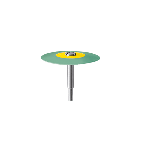 Dental Diamond Interspersed Polisher disc tool for ceramic and composite surface finishing in dental labs